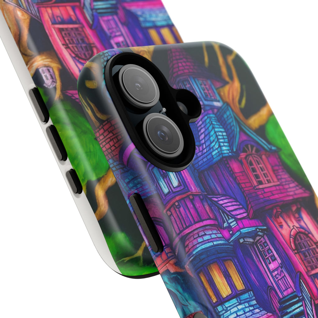 Phone Case — Colorful Fantasy Treehouse Protective Cover