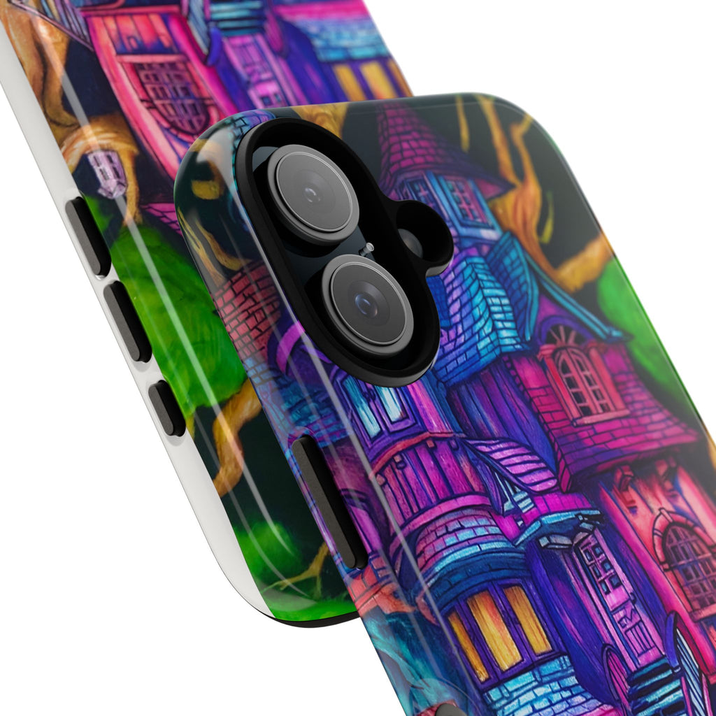 Phone Case — Colorful Fantasy Treehouse Protective Cover